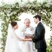 Birch-Wood Arch With Baby's Breath