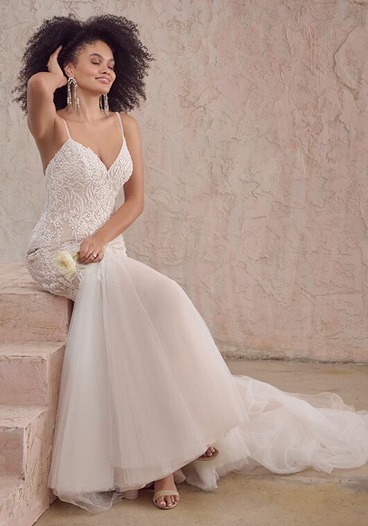 Maggie Sottero GEDDES Fit-and-Flare Wedding Dress - 7