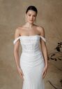 Justin Alexander Glenetta Fit-and-Flare Wedding Dress - thumbnail - 3