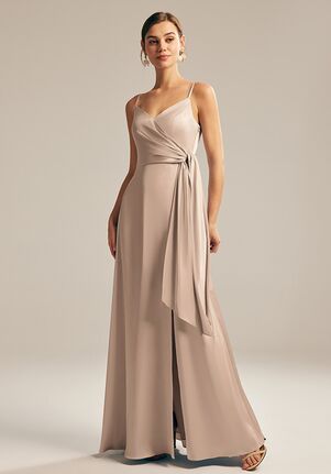 AW Bridal AW Loul Dress V-Neck Bridesmaid Dress