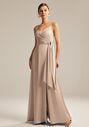 AW Bridal AW Loul Dress V-Neck Bridesmaid Dress - thumbnail - 1