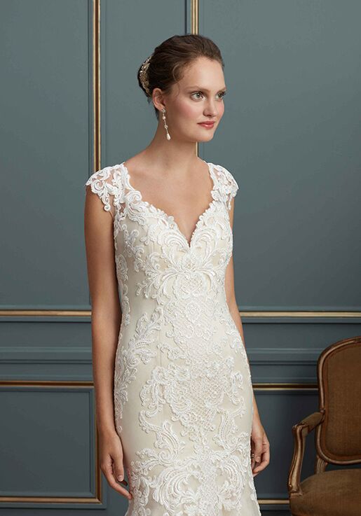Amaré Couture C124 Anastasia Mermaid Wedding Dress - 3