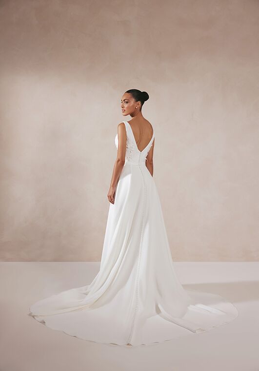 Adore by Justin Alexander Zariza A-Line Wedding Dress - 4