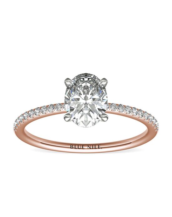 Blue Nile Oval Cut Engagement Ring - 1