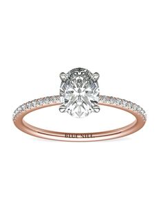 Blue Nile Oval Cut Engagement Ring