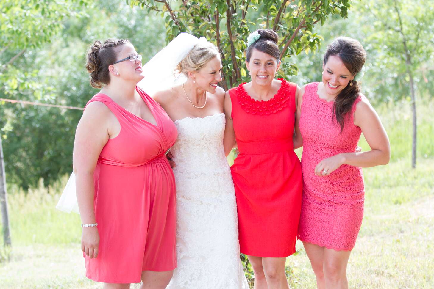 coral summer bridesmaid dresses Summer Stunner Coral Chiffon Maxi Dress L / Coral main image 1
