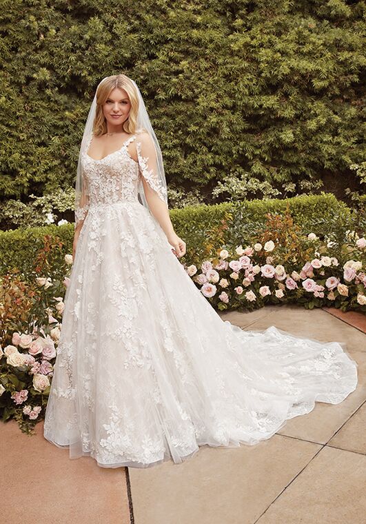 Casablanca Bridal 2470 Misha Ball Gown Wedding Dress - 5