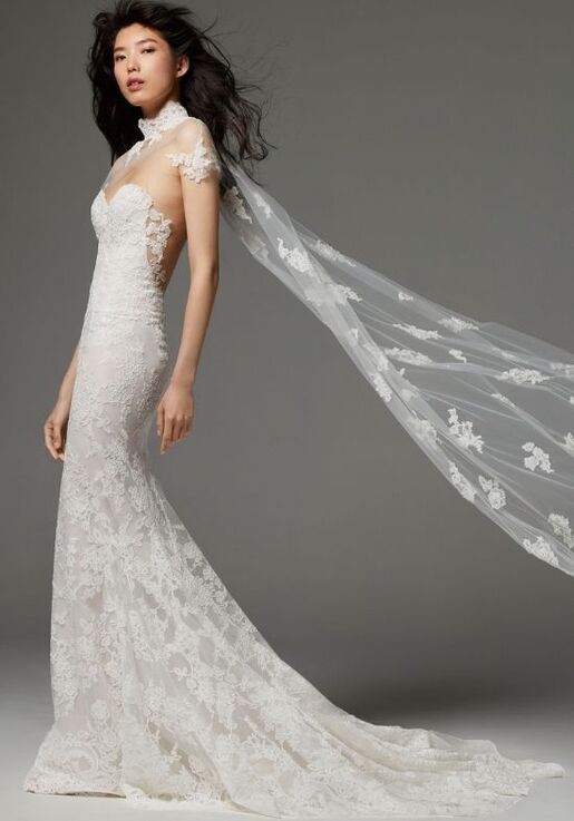 INES DI SANTO Spring 2023 - Estefania Trumpet Wedding Dress - 3