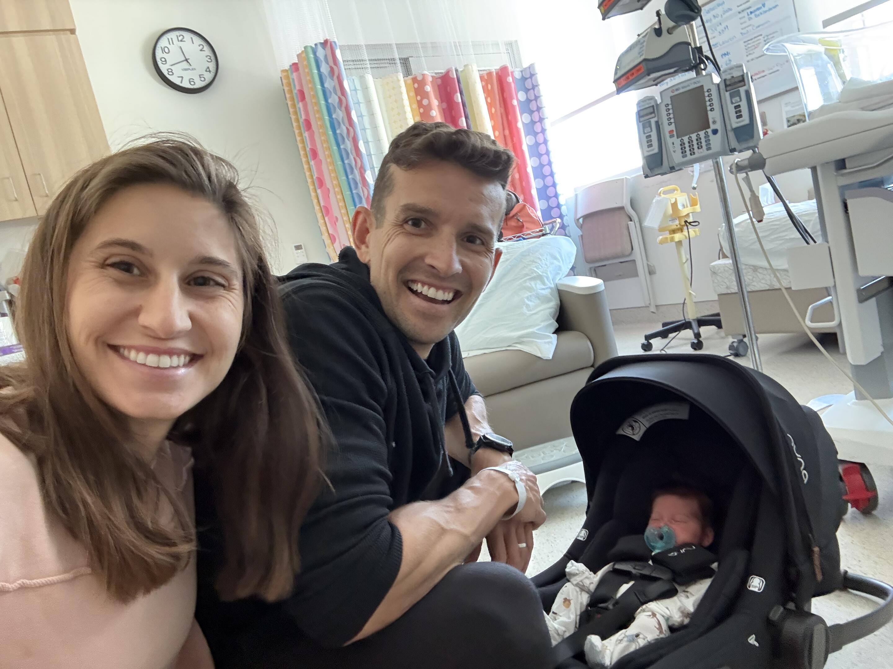 We take Andie home for the first time!