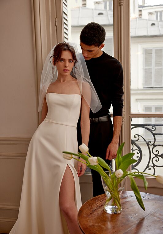 Adore by Justin Alexander Beau A-Line Wedding Dress - 6