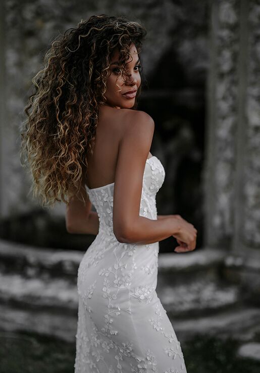 Abella Jamilah Sheath Wedding Dress - 4