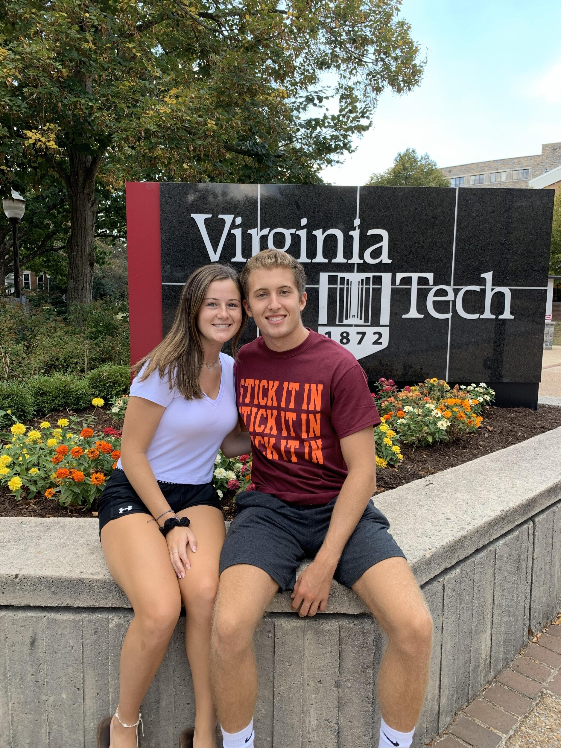 Brady left for Penn College and Abigail went to Virginia Tech. We were 7 hours apart for the next 4 years but you know what they say, distance makes the heart grow fonder! 