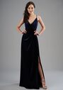 B2 Bridesmaids by Jasmine B203065 V-Neck and Plunge Bridesmaid Dress - thumbnail - 1