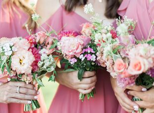 Anne and Brett wanted a garden-inspired vibe for their wedding and The Inn at Rancho Santa Fe, with its magical sunsets and serene countryside feel, p