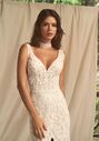 Lillian West 66270 Fit-and-Flare Wedding Dress - thumbnail - 6