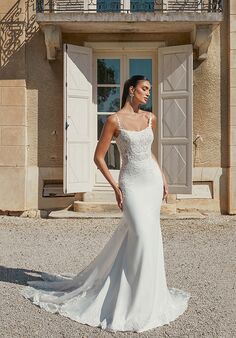 Sincerity Bridal 44459 Fit-and-Flare Wedding Dress