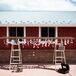 Wooden Ladder Hanging Escort Card Display