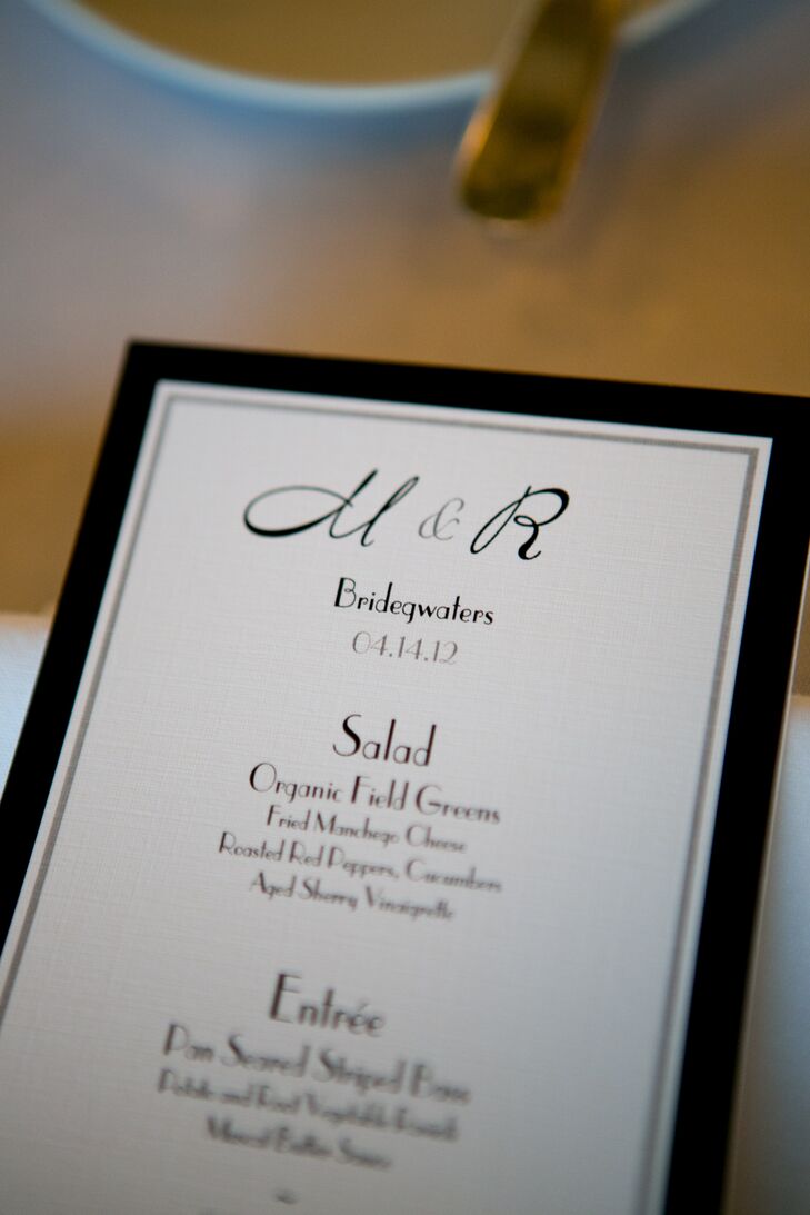 Art Deco Dinner Menus