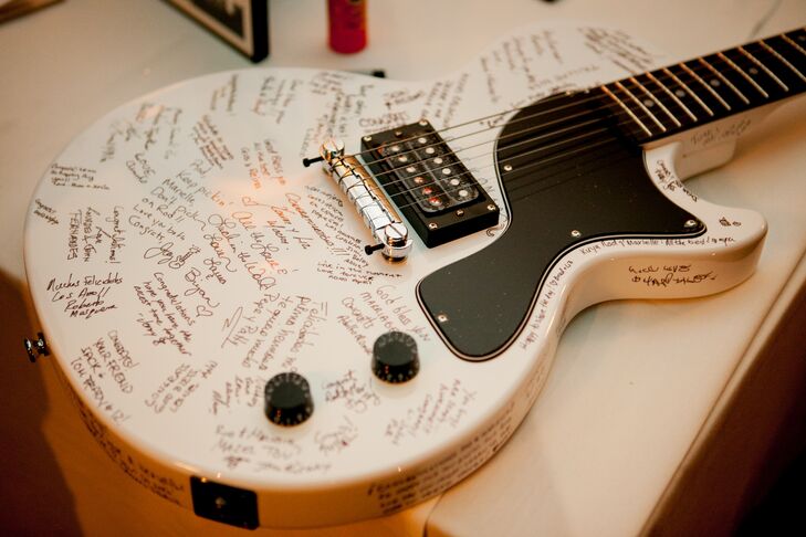 Guitar Guest Book Alternative