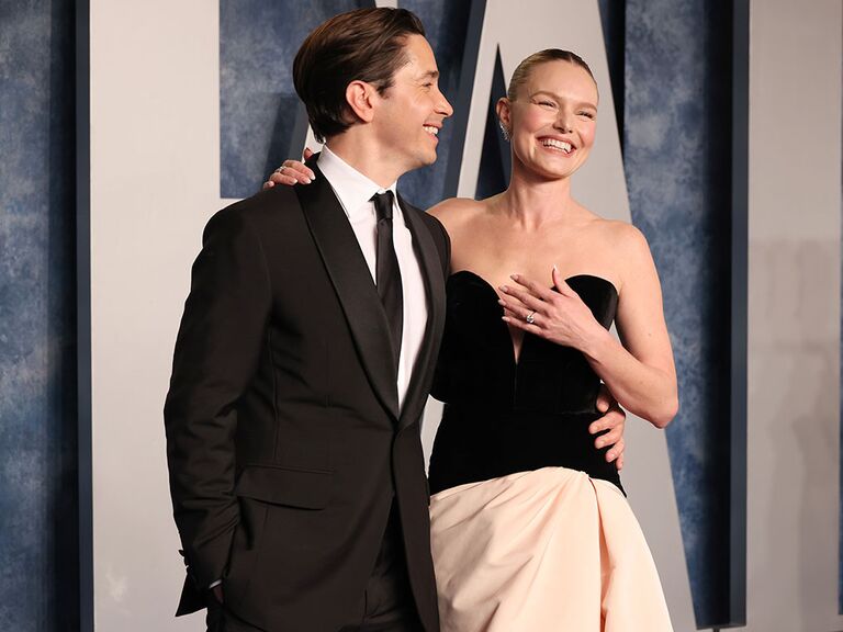 Justin Long and Kate Bosworth at the 2023 Oscar Awards