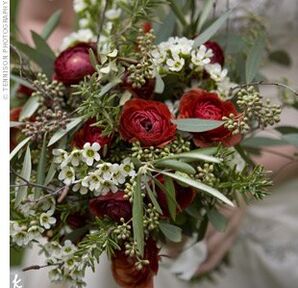 Rosemary Wedding Bouquet