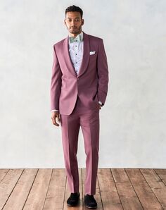 The Black Tux Rose Shawl Collar Tuxedo Pink Tuxedo