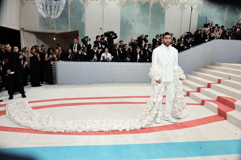 Bad Bunny 2023 Met Gala outfit 