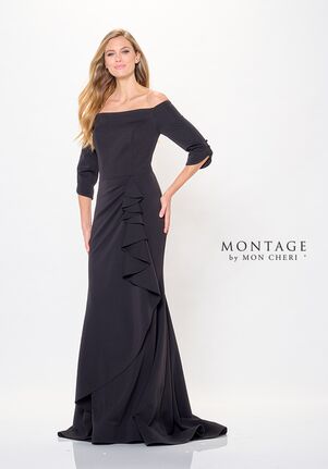 Montage by Mon Cheri M916 Black Mother Of The Bride Dress
