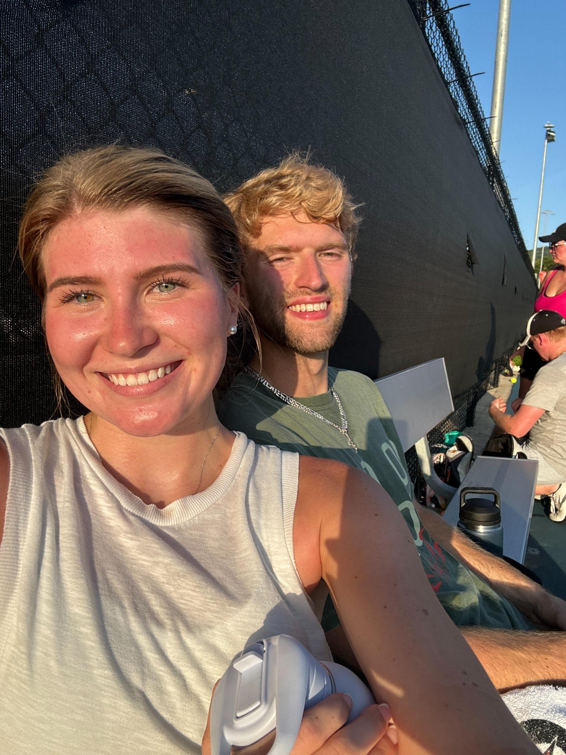 One of many pickleball dates! 