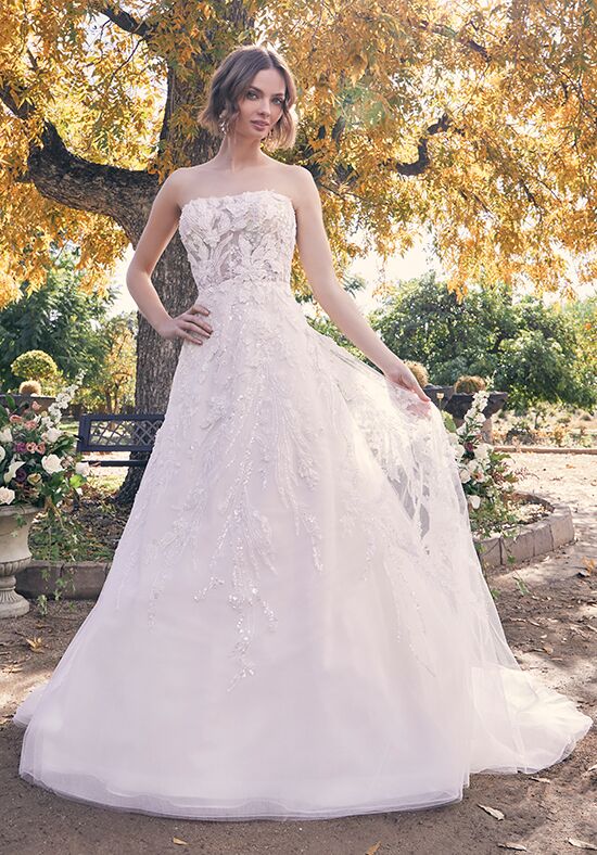 Casablanca Bridal Style 2534 Jude A-Line Wedding Dress - 1