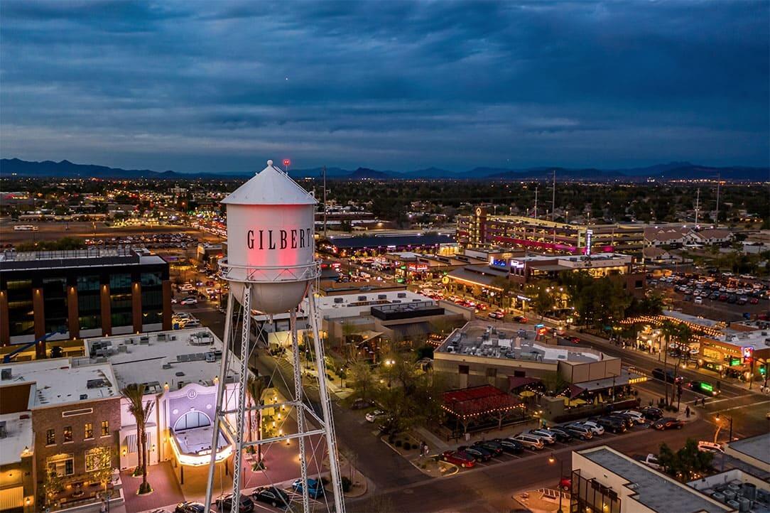 Picture of Downtown Gilbert Water Tower