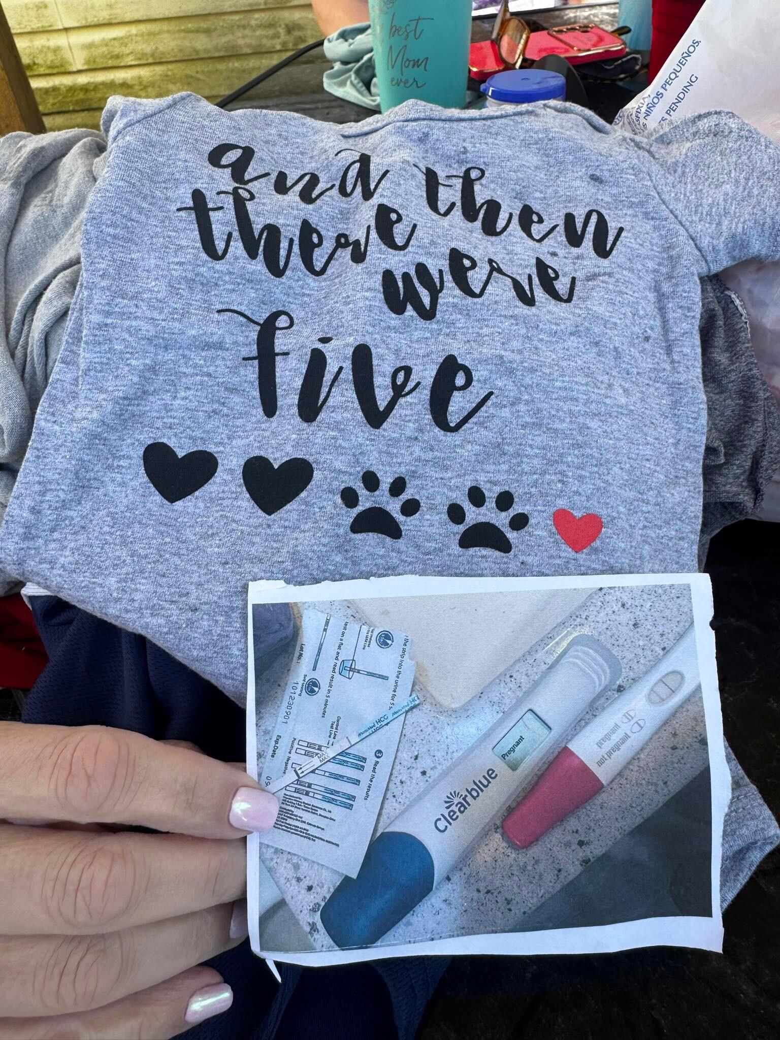 Paris and I have been keeping a secret!♥️ kid Taylor est Feb 2026!🥰☺️