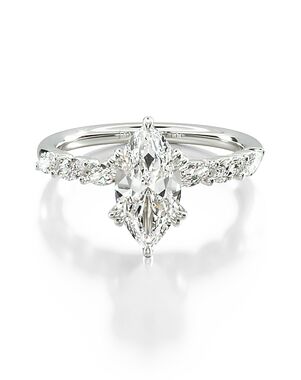 James Allen Marquise Cut Engagement Ring