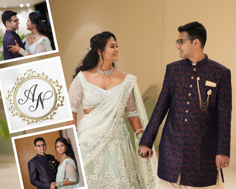 Akanksha & Nikin Home Page Banner