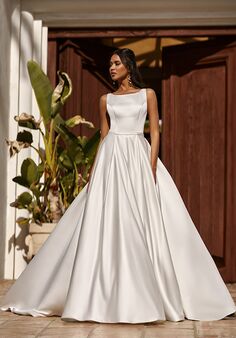 Moonlight Tango T151 A-Line Wedding Dress