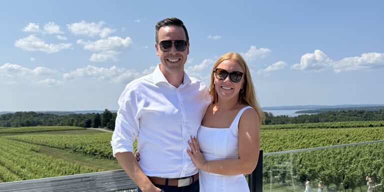Amanda & Chris Home Page Banner