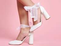 Best block heels for a wedding 2023. 