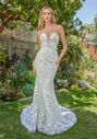 Jasmine Couture Sierra Fit-and-Flare Wedding Dress - thumbnail - 6