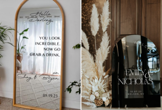 Wedding welcome sign ideas
