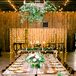 String Lights and Farm Tables Filled the Barn at Allen Farmhaus Wedding
