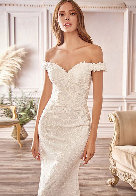 Ladivine CD929 Mermaid and Trumpet Wedding Dress - 6