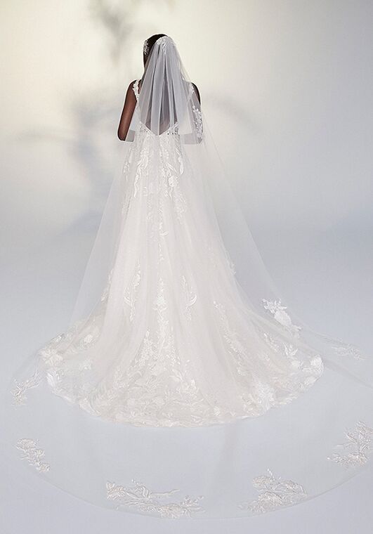 Justin Alexander Signature Gelsey A-Line Wedding Dress - 6