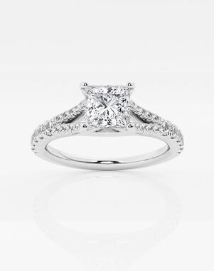 Grown Brilliance Princess Cut Engagement Ring