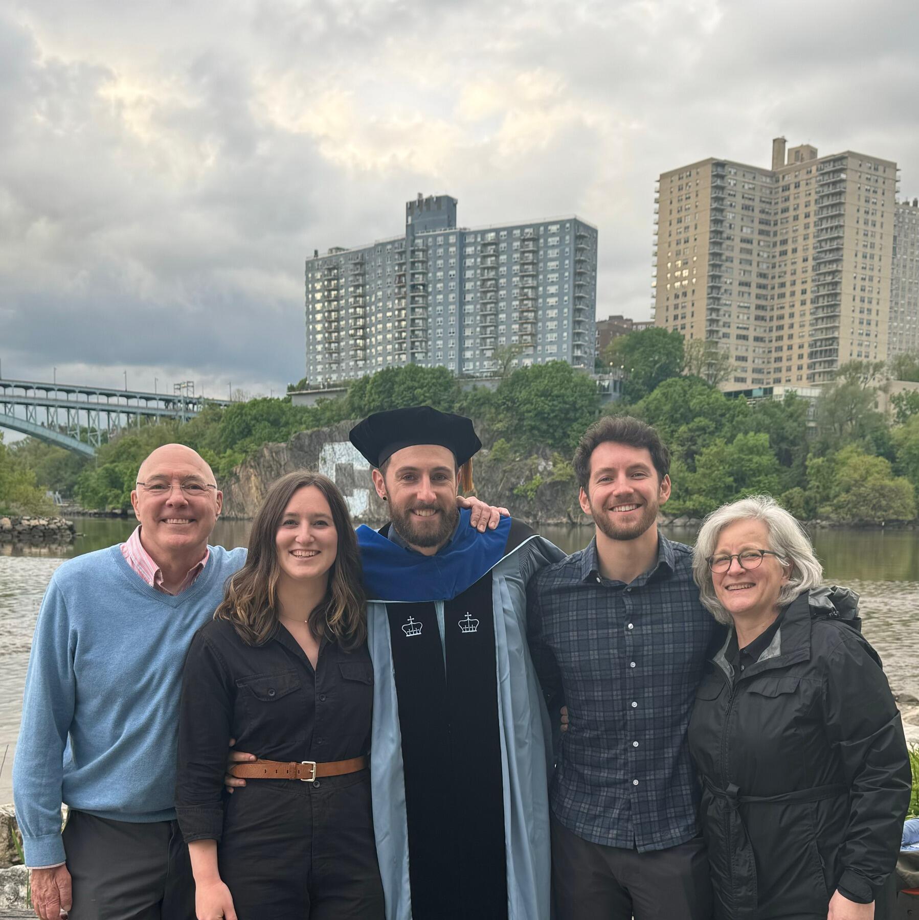 Picture of Tim's PhD Graduation