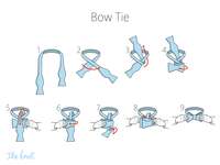 how to tie a bow tie