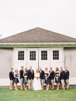 Preppy Wedding Party Style