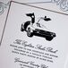 Formal 1980s-Inspired Wedding Invitations