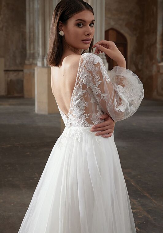 Adore by Justin Alexander River A-Line Wedding Dress - 4