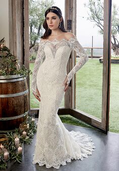 Casablanca Bridal 2428 Reese Mermaid Wedding Dress