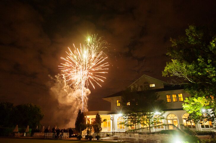 Firework Display at the Cincinnati Country Club in Cincinnati